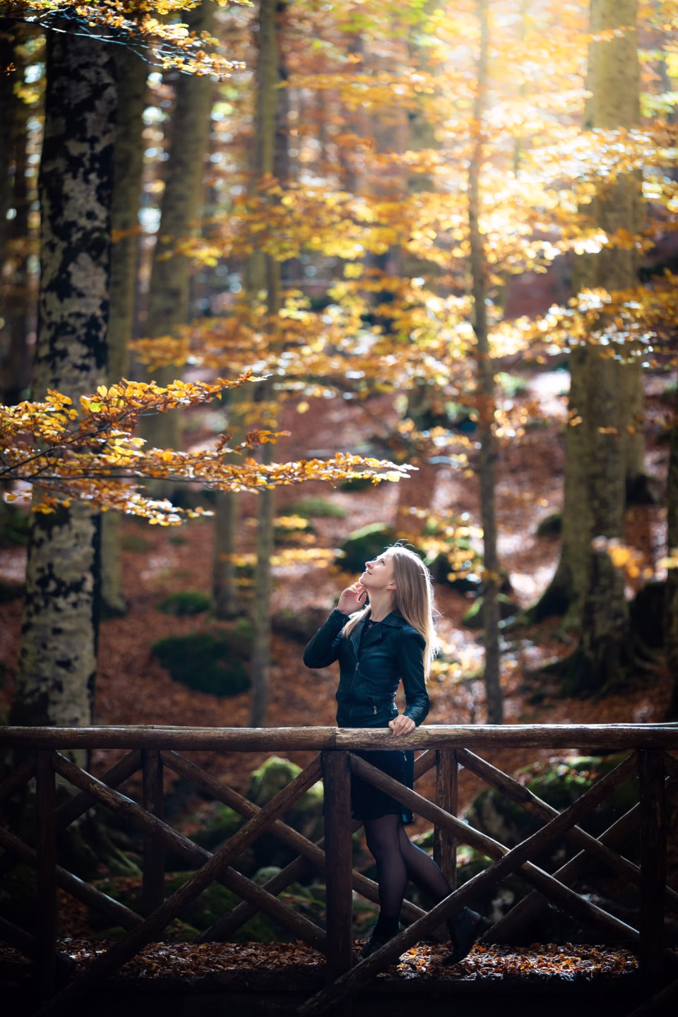 Fotografia Di Ritratto In Autunno - Michele Belloni Fotografo Ritratto Roma Toscana